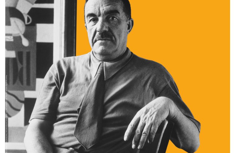 Affiche exposition 2023 - Fernand Léger l'Homme l'Artiste